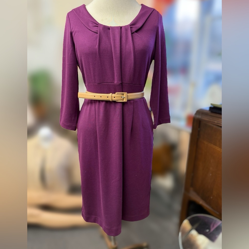 Lands' End Purple Cozy Dress Never Worn